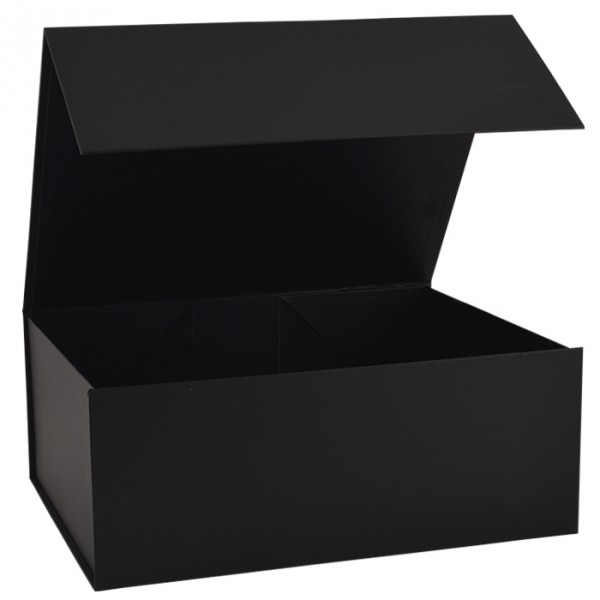300mm Deep Black Magnetic Gift Boxes