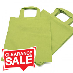 green craft cotton bags