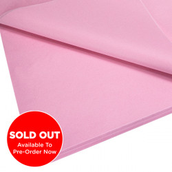 Luxury Sherbert Pink Tissue Paper