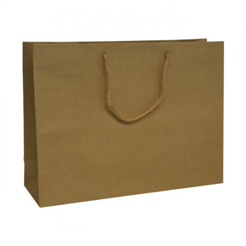 400mm Brown Recycled Paper Carrier Bags